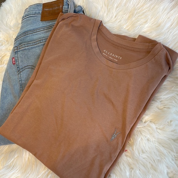 Allsaints Mens crew t-shirt - Picture 3 of 3